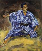 1928 Портрет японского актера Тодзюро Каварасаки. 174х143,5 - Кончаловский