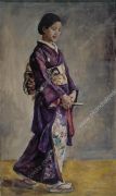 1931 Портрет японки Касахара. 171х102 - Кончаловский