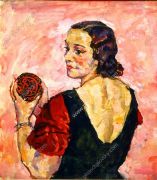 1935 Женщина со спины. 75,5х67,5 - Кончаловский