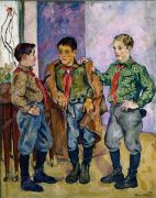 1938 Три испанских мальчика. 181х145,5 - Кончаловский
