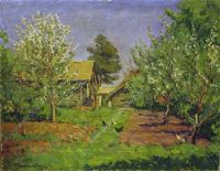 1953 Цветущий сад. 65х83,5 - Кончаловский