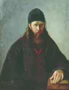 Портрет священника П.В. Удинцева. Холст, масло. Н.Тагил - Корзухин