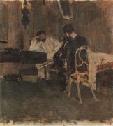 В комнате. 1886 - Коровин