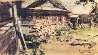 Деревня. 1902 - Коровин
