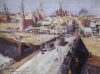 Москворецкий мост. 1914 - Коровин