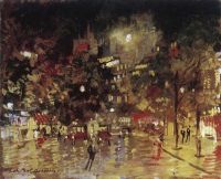 Ночной Париж. 1920-е - Коровин