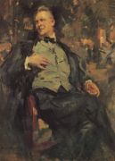 Портрет Ф.И.Шаляпина. 1921 - Коровин