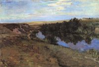 Речка в Меньшове. 1885 - Коровин