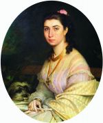Женский портрет. 1867 - Крамской
