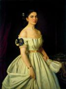 Портрет княгини Екатерины Алексеевны Васильчиковой. 1867 - Крамской