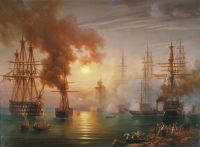 Возвращение в Севастополь эскадры Черноморского флота после Синопского боя. 1863 - Красовский
