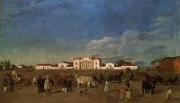 Александровская площадь в Полтаве. 1830-е.  - Крендовский