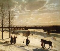 Зима. 1827 - Крылов