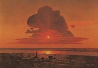 Красный закат. 1905-1908 - Куинджи