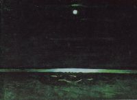 Лунная ночь на Днепре. 1898-1908 - Куинджи