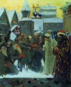 Выход царя Ивана Грозного. 1900 - Кустодиев