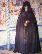 Монахиня. 1920 - Кустодиев