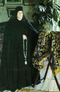 Монахиня2. 1908 - Кустодиев