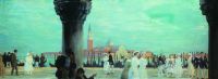 Набережная Венеции. 1908-1918 - Кустодиев