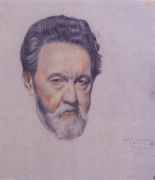Портрет В.А.Кастальского. 1921 - Кустодиев