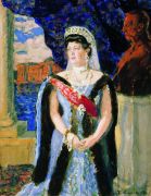 Портрет великой княгини Марии Павловны. 1911 - Кустодиев