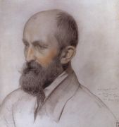 Портрет Д.Н.Кардовского. 1921 - Кустодиев