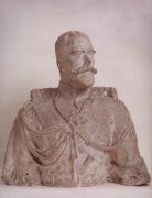 Портрет Николая II в мундире лейб-гвардии Гусарского полка. 1911 - Кустодиев