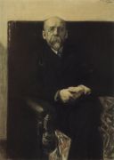 Портрет Ф.К.Сологуба. 1907 - Кустодиев
