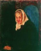 Портрет Юлии Петровны Грек. 1901 - Кустодиев