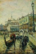 Венеция. Рива дельи Скьявони. 1890 - Левитан