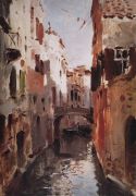 Канал в Венеции. 1890 - Левитан