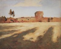 Сжатое поле. 1897 - Левитан