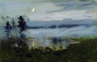 Туман над водой. 1890-е - Левитан