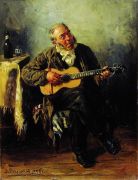Гитарист. 1879 - Маковский