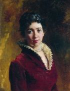 Женский портрет1. 1880-е - Маковский