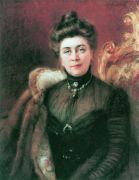 Портрет А.И.Сувориной. 1880-е - Маковский