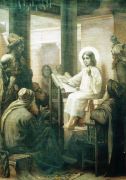 Христос среди учителей. 1860-е - Маковский