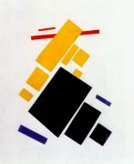 malevich_airplane_flying_(suprematist_painting)_1915 - Малевич