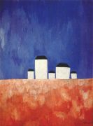 malevich_landscape_with_five_houses_c1932 - Малевич