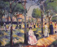 malevich_on_the_boulevard_dated-1903 - Малевич