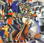 malevich_the_grinder_(principle_of_flickering)_1912-13 - Малевич