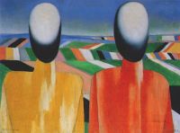 malevich_two_peasants_1928-32 - Малевич