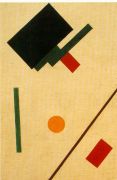 Malevitj Suprematist composition 1915, Fine Arts Museum, Tul - Малевич