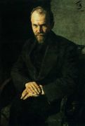 Портрет старого кооператора (Г.Н.Золотова). 1921  - Малютин