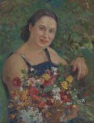 Портрет моей жены, 1936г. - Модоров