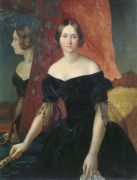 Женский портрет. 1841 - Мокрицкий
