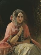 Портрет великой кн. Марии Николаевны. 1846  - Нефф