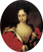 Портрет цесаревны Анны Петровны. Не позднее 1716. Холст, масло. 65х53 см - Никитин