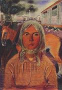 pakhomov_a_milkmaid,_molodtsova_1931 - Пахомов