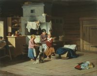Кормление ребенка. 1890 - Пелевин